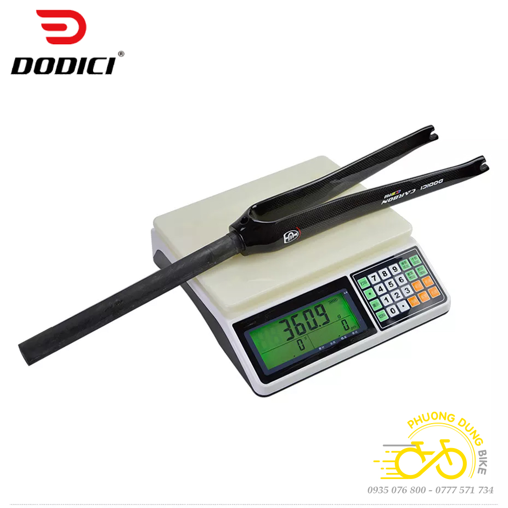 Phuộc (Fork) xe đạp đua Carbon T800 DODICI 700C