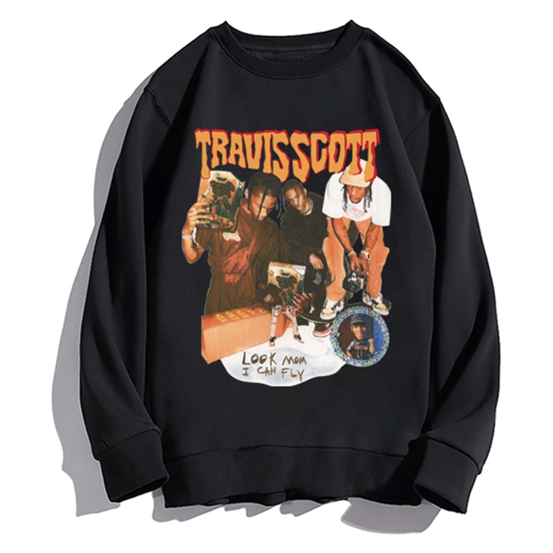 Áo Sweater Travis Scott chất nỉ bông Thu Đông
