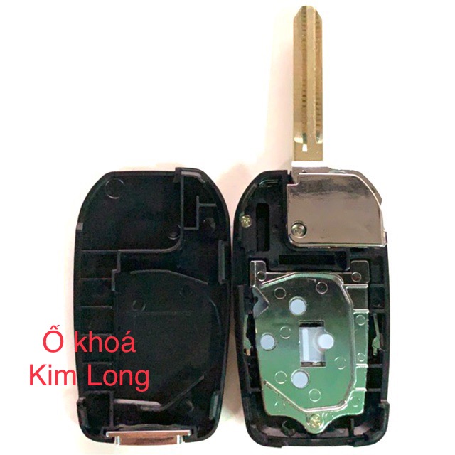 [HCM]Chìa khoá độ gập theo chìa zin xe CAMRY 4 nút