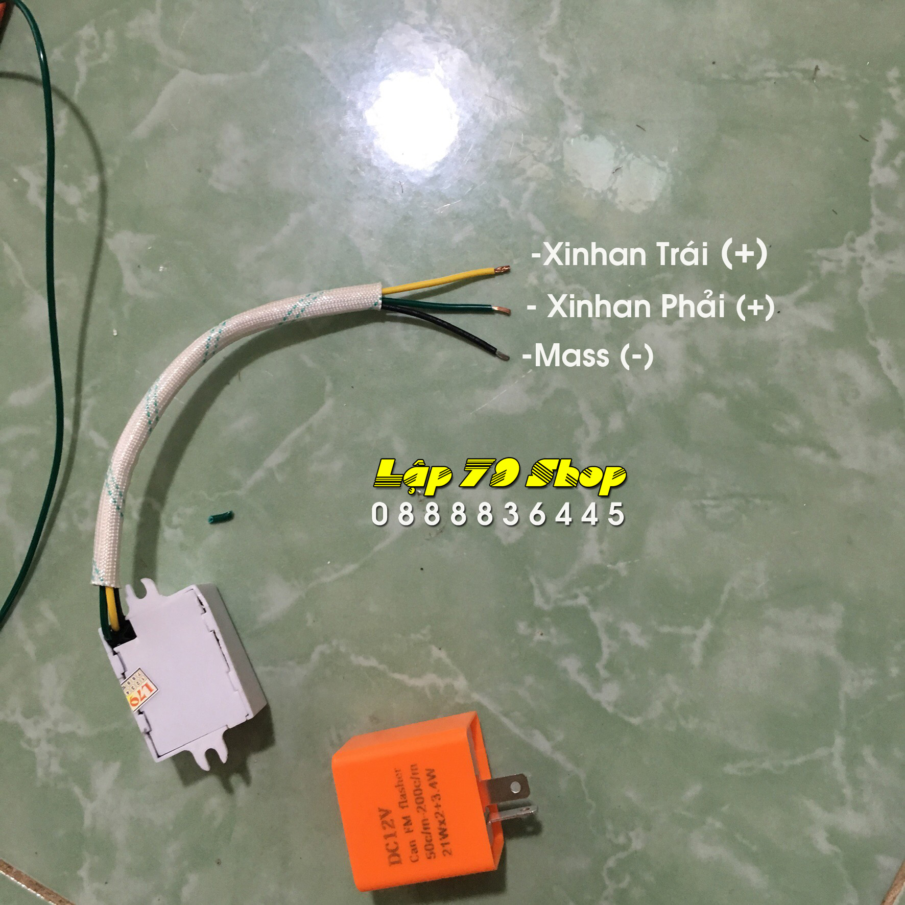 Mạch Hazard Xài Công Tắc Zin