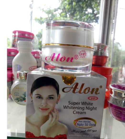 Kem Alon dưỡng trắng da cao cấp 15g