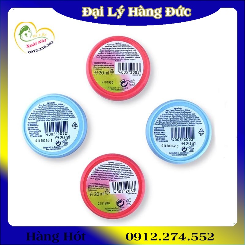 Kem dưỡng ẩm cho da Bubchen 20ml dùng được cho trẻ sơ sinh