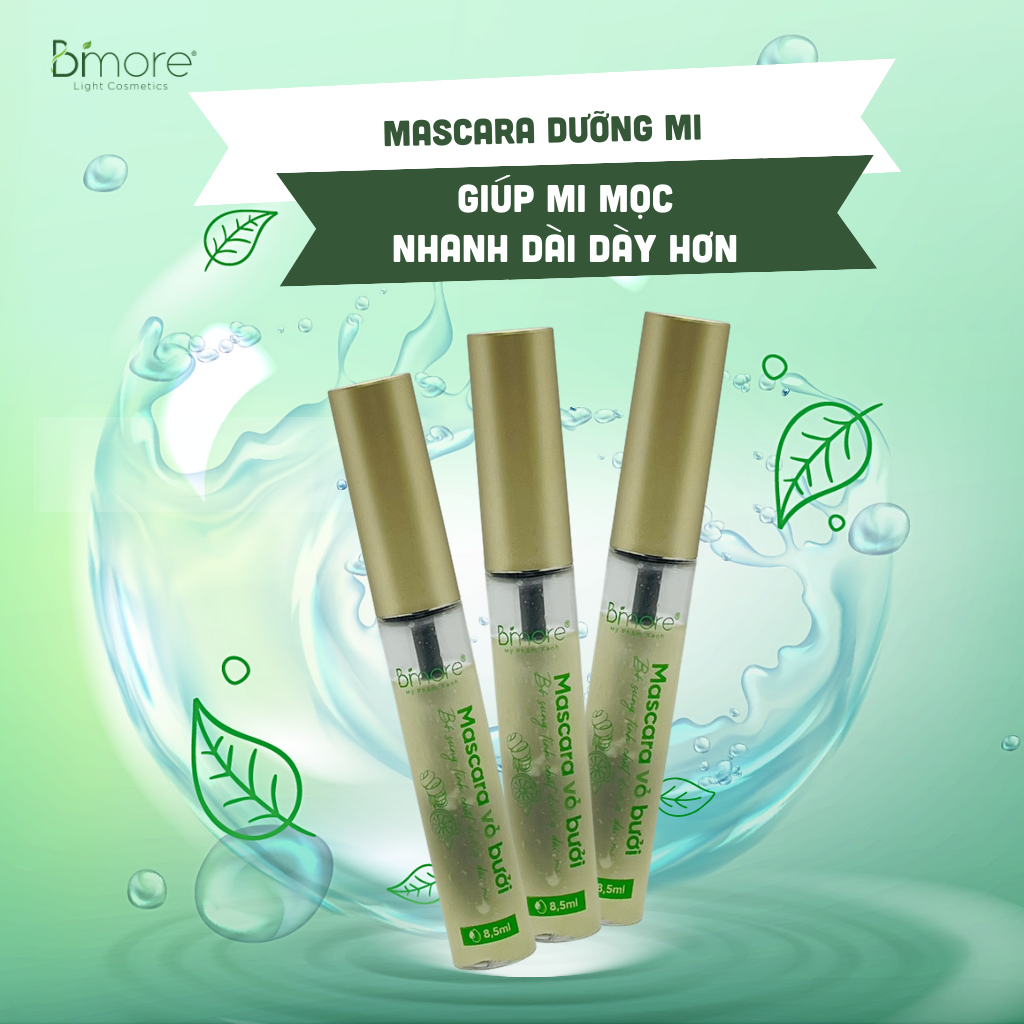 Combo 3 Mascara Dầu Castor Dưỡng Dài Mi Bimore