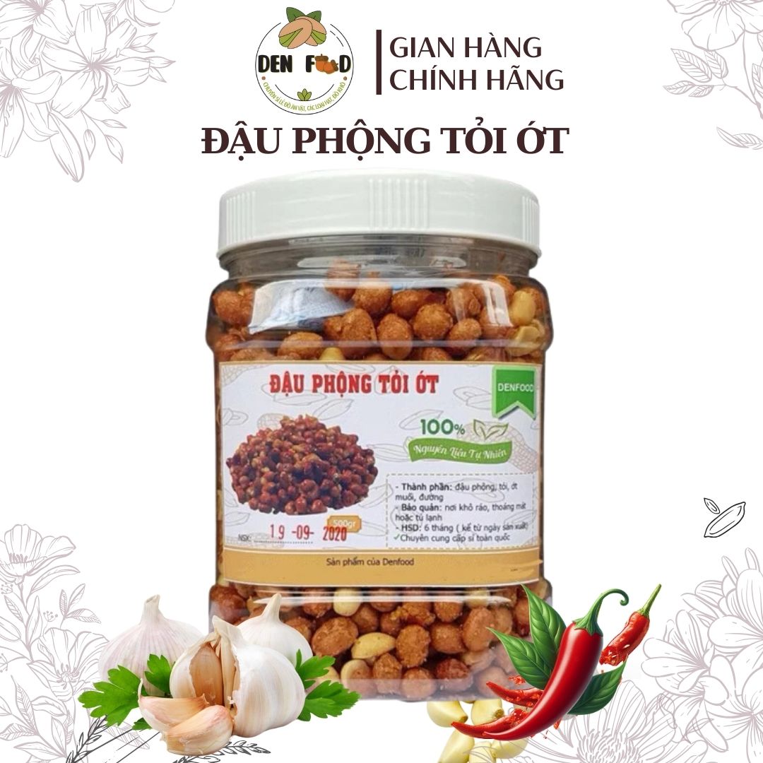 [HCM]Đậu phộng tỏi ớt 1kg