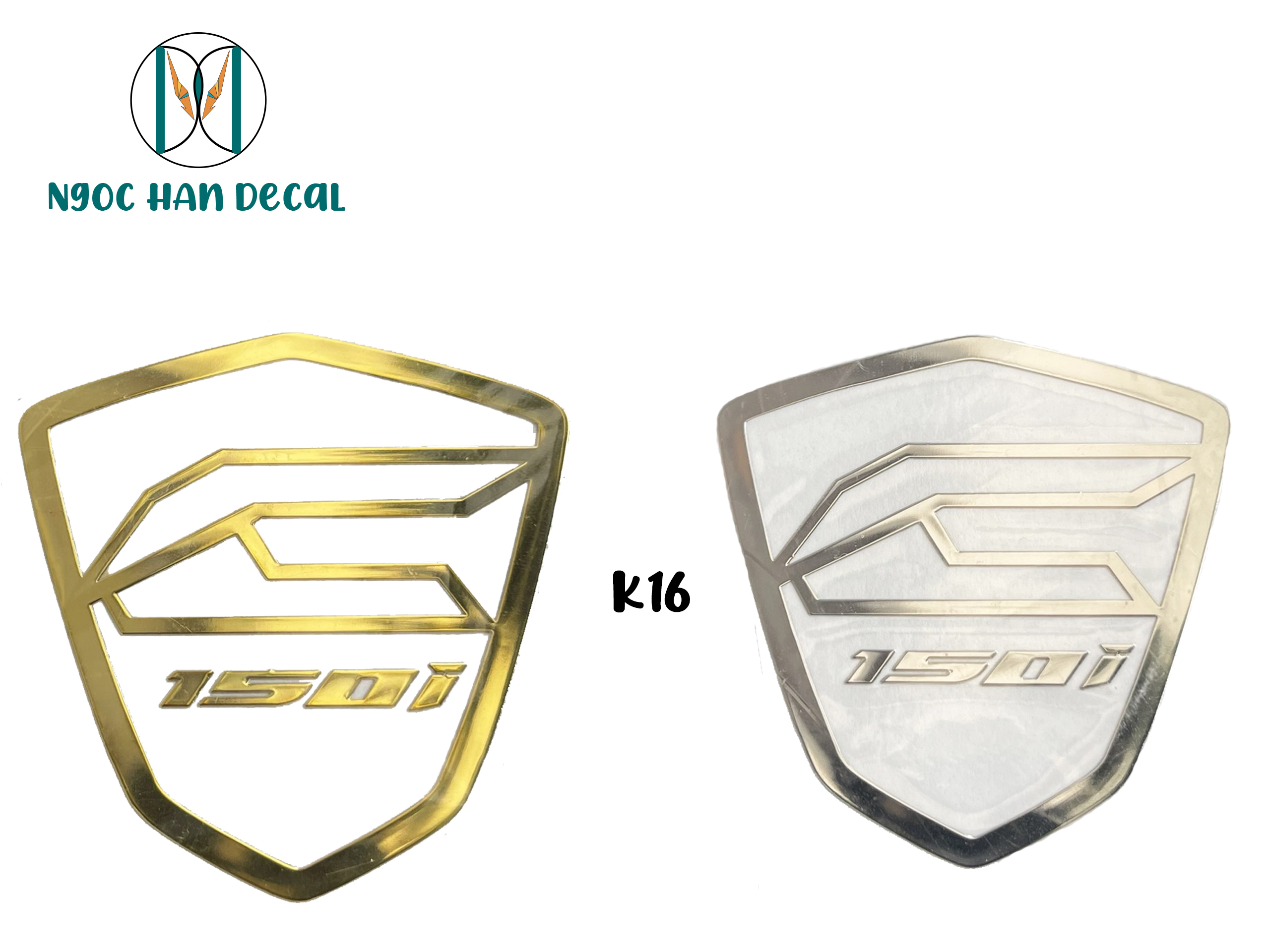 Tem Nổi Logo Số 150i Siêu Đẹp