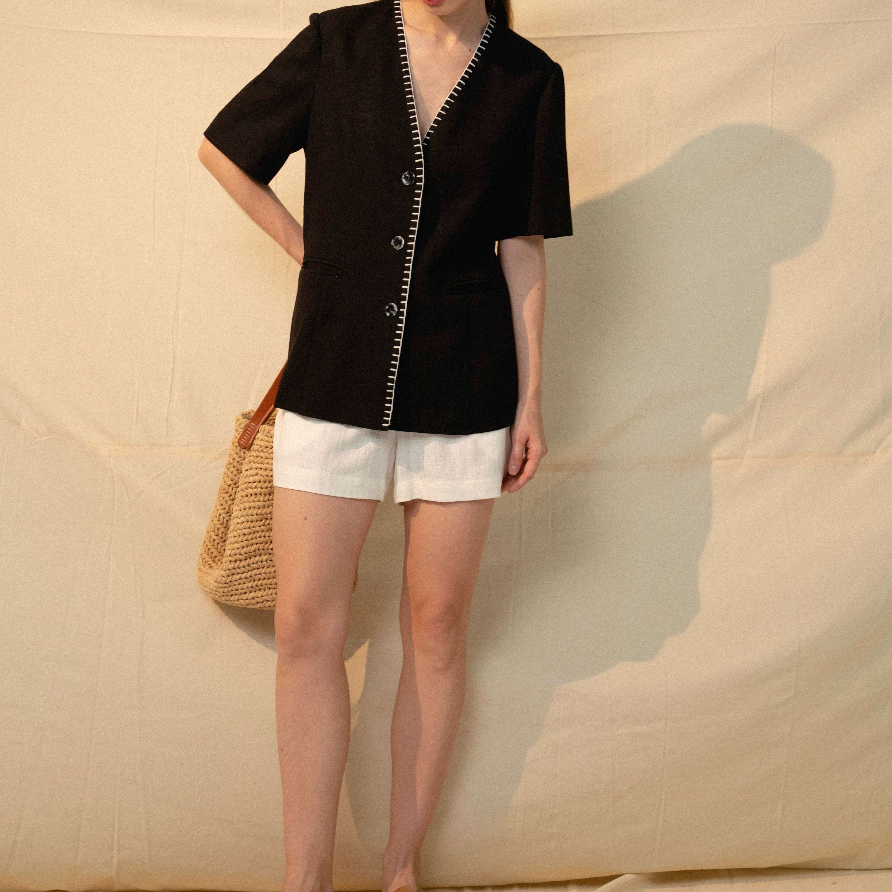 QUẦN SỌC NGẮN - MAREN SHORTS