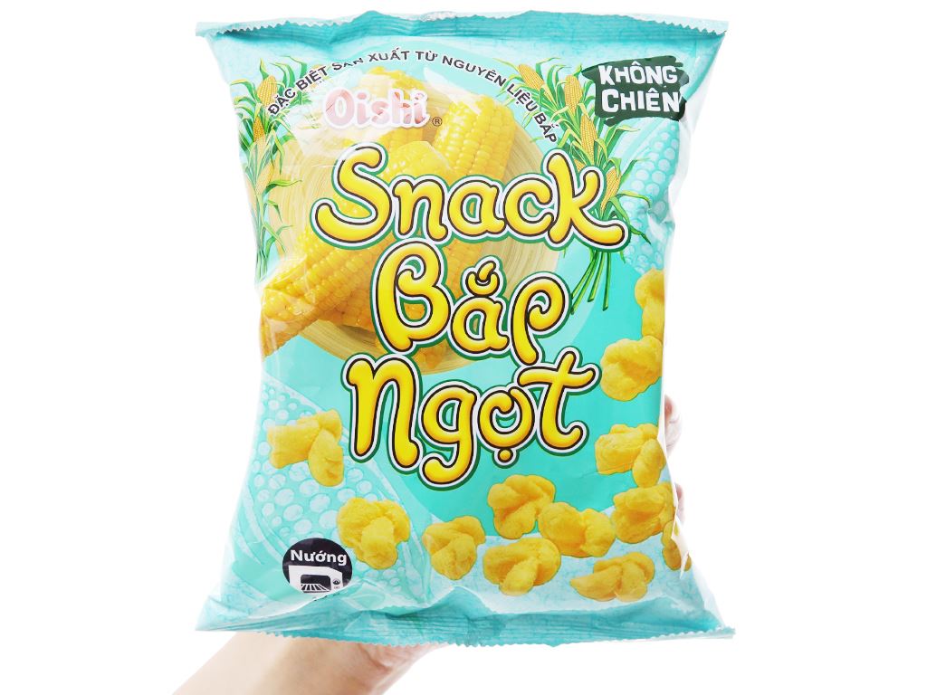 2 gói Snack bim bim Oishi Bắp Ngọt
