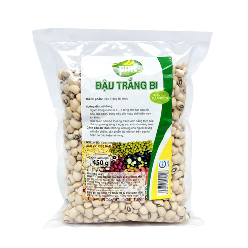 ĐẬU TRẮNG BI PMT 450G BỊCH 450G