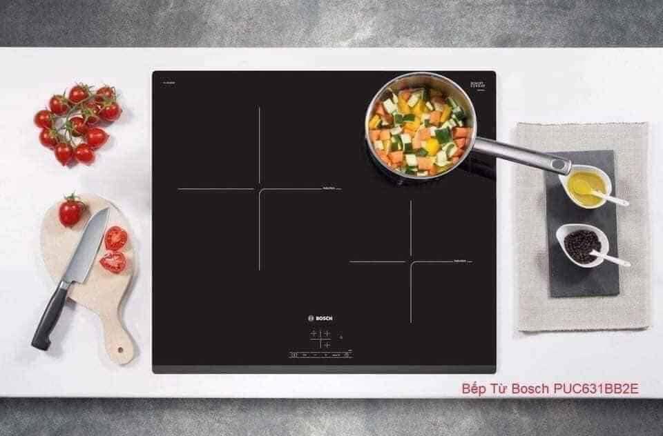 [Trả góp 0%][Hàng nội địa Đức] Bếp từ 3 vùng nấu Bosch PUC631BB2E