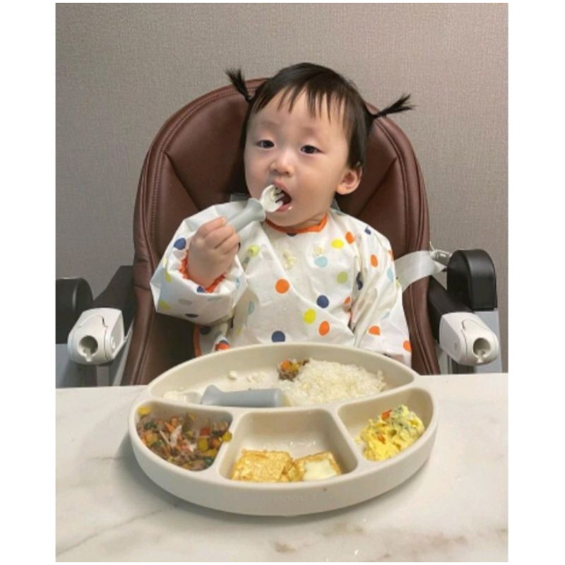 Khay Ăn Dặm Chia Ngăn Bluemama Hàn Quốc