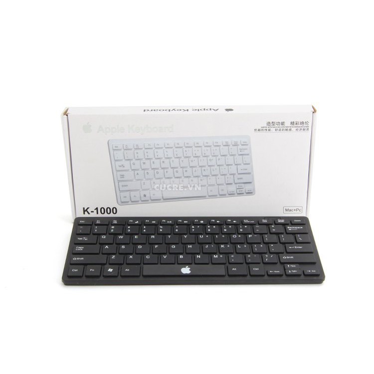 [HCM]Bàn phím máy tính mini K1000 có dây (đen)