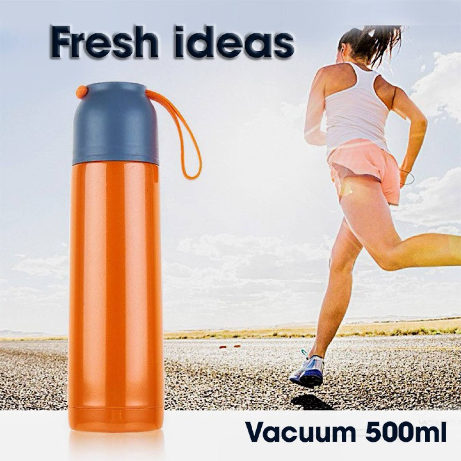 Bình giữ nhiệt 500ml phong cách Hàn