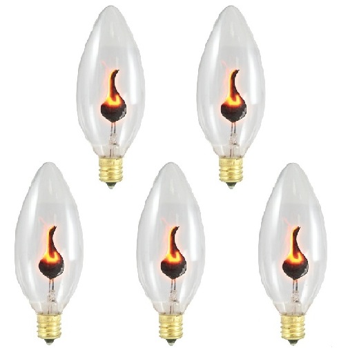 Bộ 5 bóng đèn lửa edison 3w - e12