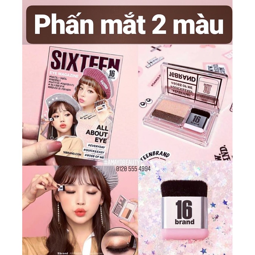 Phấn mắt 2 light eyes show sixteen