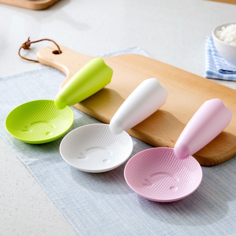 Muỗng múc cơm hình mặt cười xinh xắn