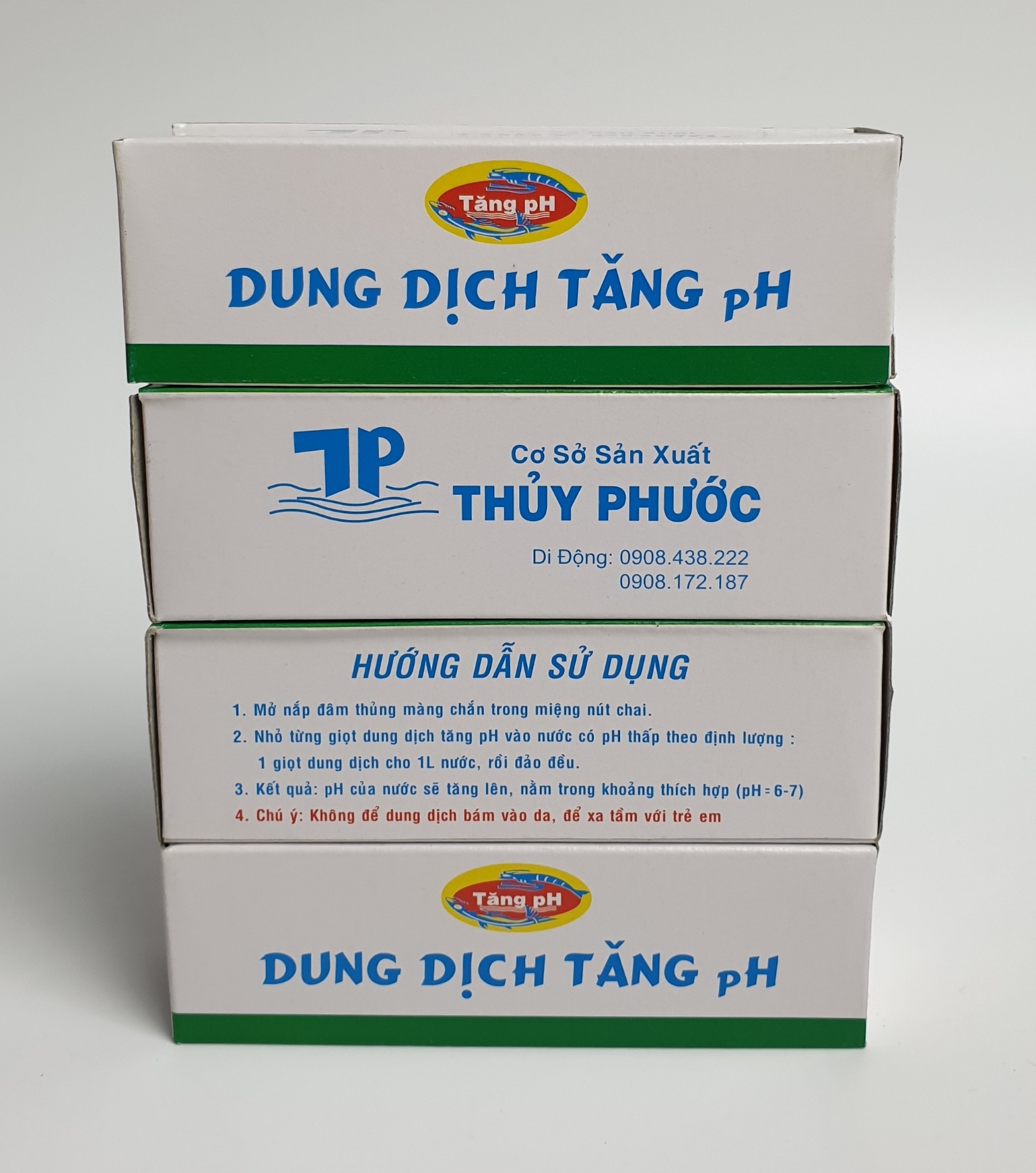Dung Dịch TĂNG pH cho hồ cá cảnh - Hàng Công Ty
