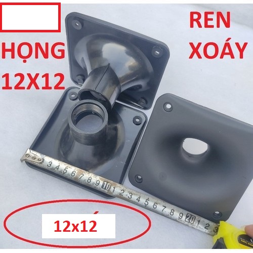 Họng loa trép kèn các loại - phễu loa tép kèn ren xoáy
