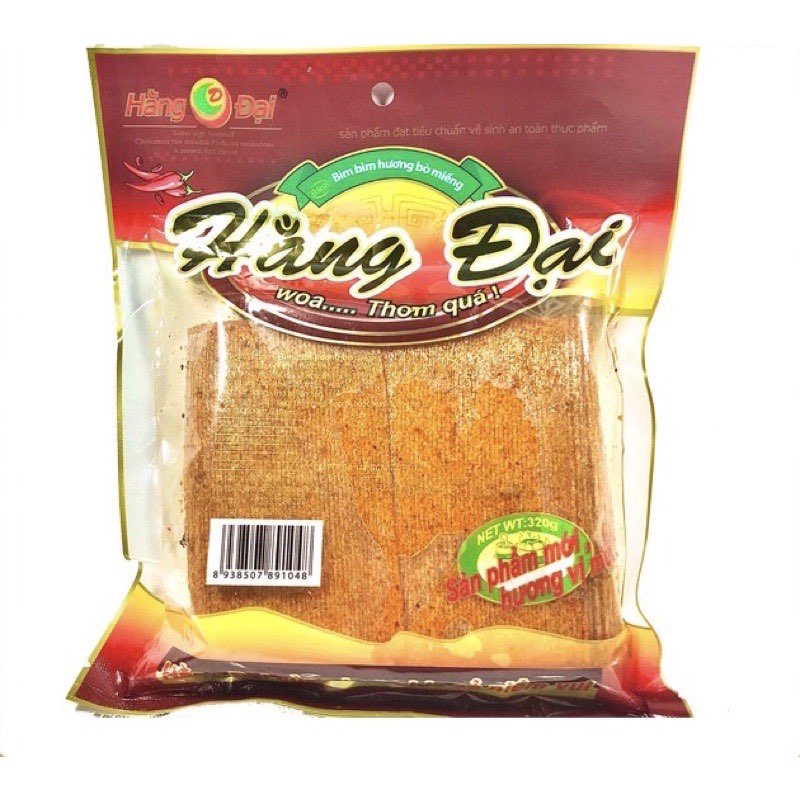 Bò miếng Hằng Đại cay cay [gói~40 miếng]
