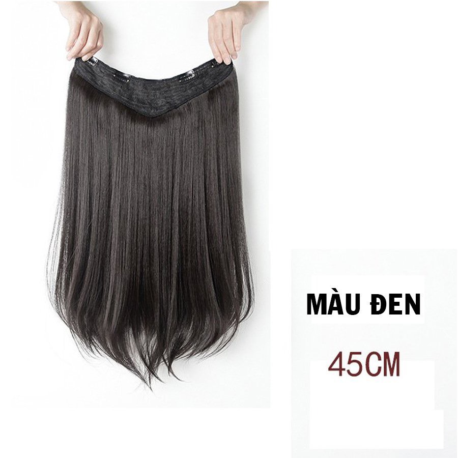 Tóc kẹp giải U- Kẹp nửa đầu xoăn layer nhẹ