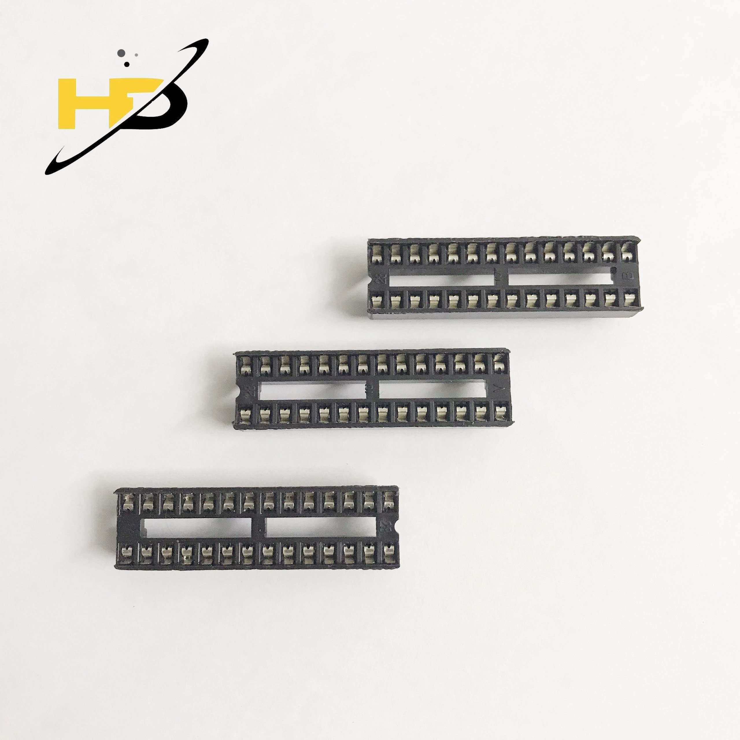 Combo 10 đế ic 28 chân loại dẹt bản nhỏ dip-28, linh kiện điện tử