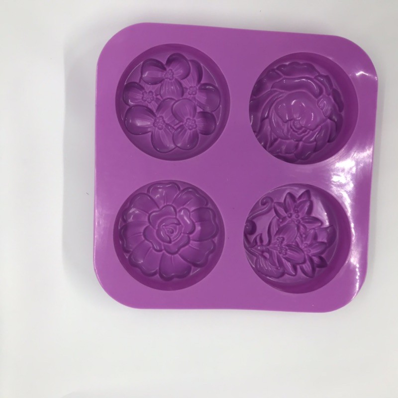 Khuôn Silicon Hoa 3d Đổ Thạch/ Socola