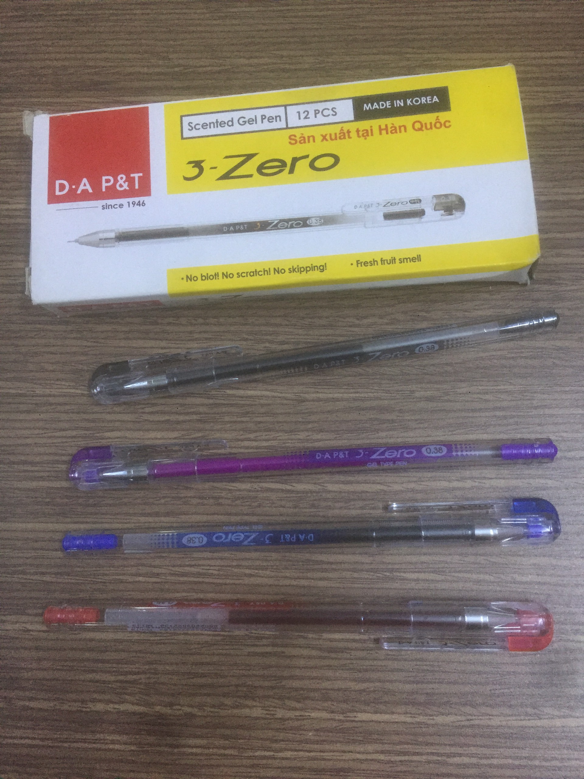 Bút gel Zero Đông A D.A 0.38mm