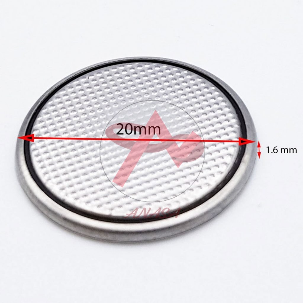 Pin 3V CR2016 20x1.6mm