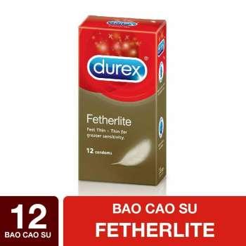 [HCM]Combo 3 hop Bao cao su Durex Fetherlite  sieu mong 12pcs