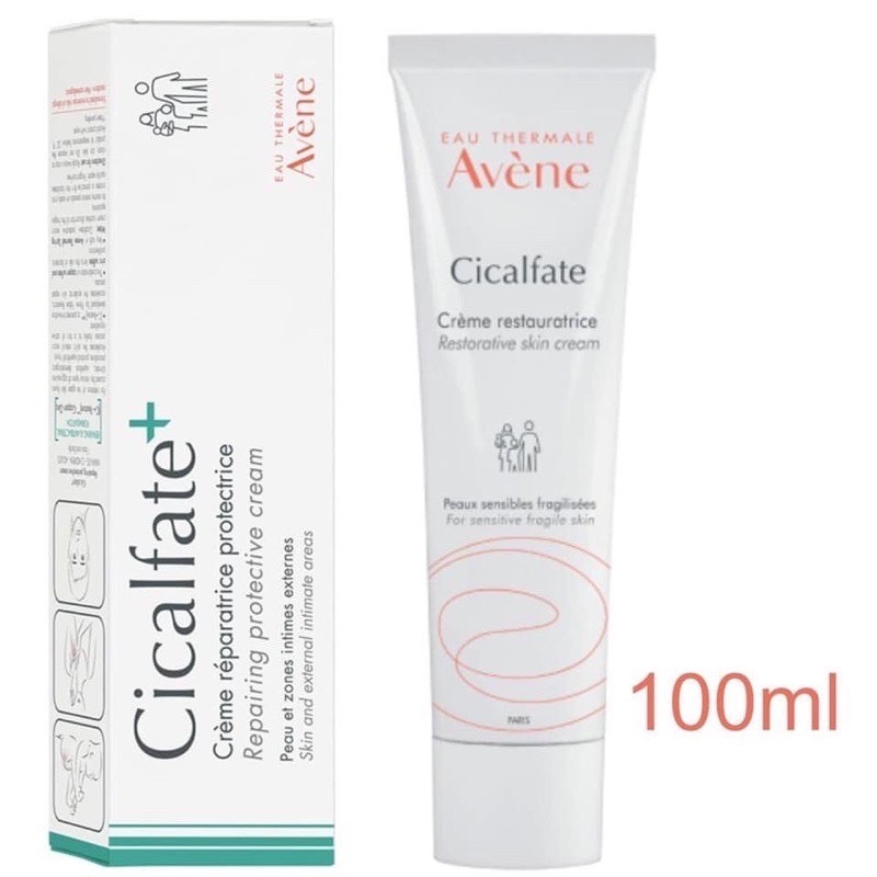Kem Avene Cicalfate phục hồi da và cấp ẩm cho da Avene Cicalfate Restorative Skin Cream 100ml