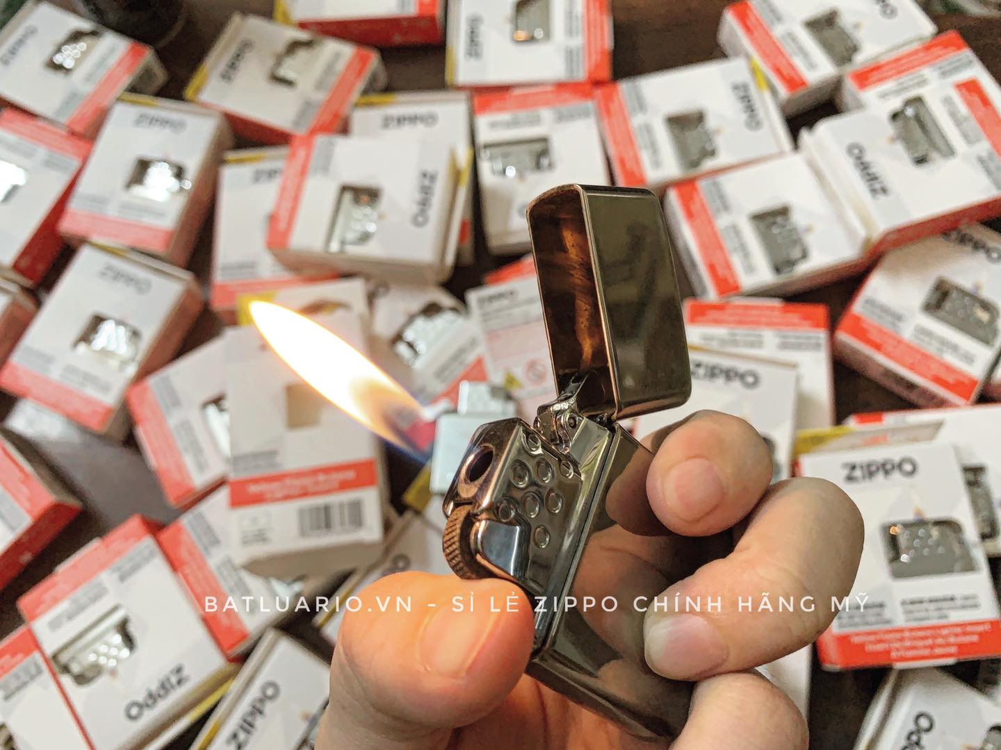 Ruột Zippo Gas Butane Lửa Vàng – Butane Lighter Insert – Yellow Flame