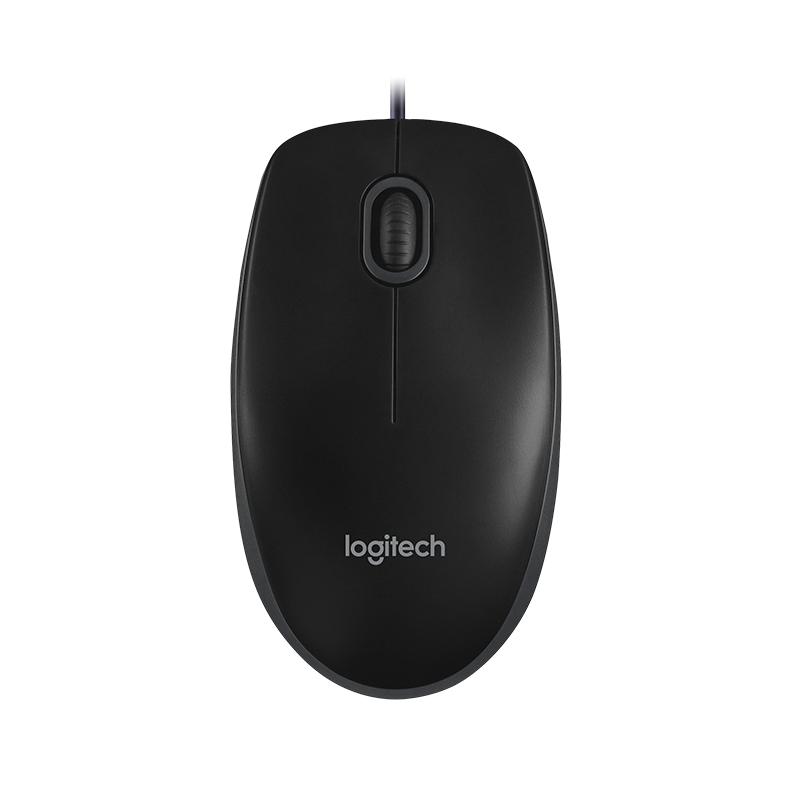 Bộ bàn phím Logitech K120 & Chuột Logitech B100 - Hàng Chính Hãng