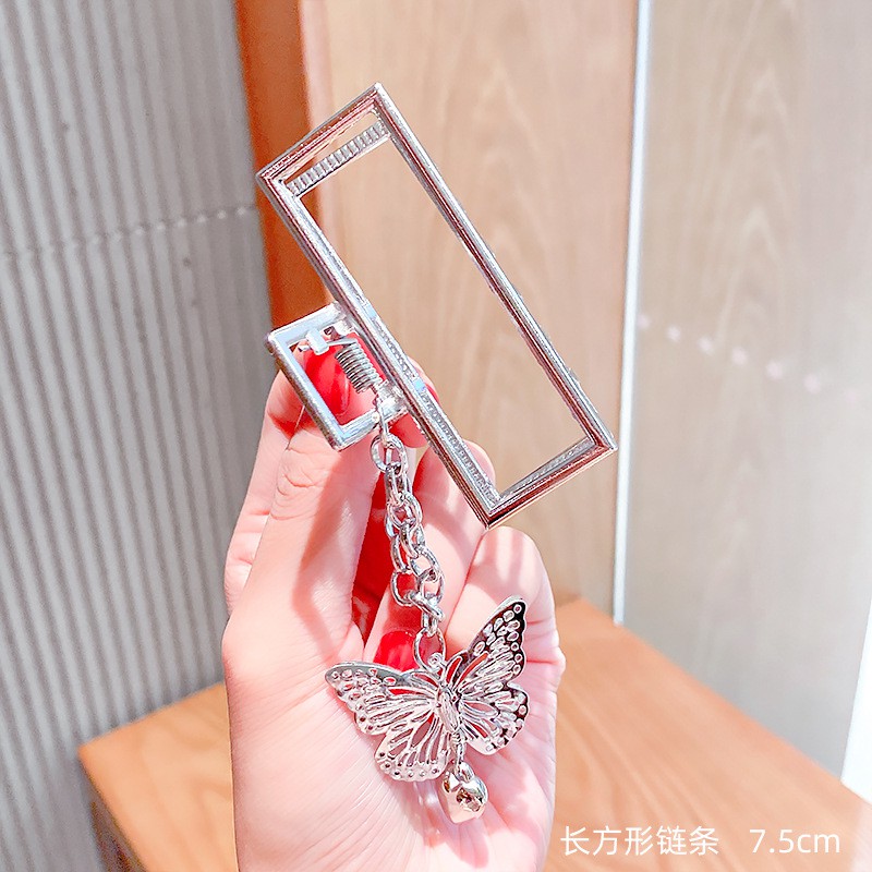 Cặp Tóc Kim Loại Hình Bướm ,Kẹp Tóc Càng Cua Cho Nữ, Phong Cách Hàn Quốc , Captocdep Queenshop