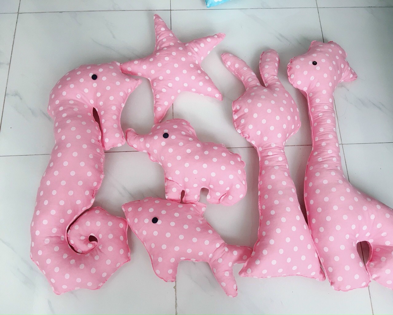 Gối ôm trẻ em cotton mẫu mới