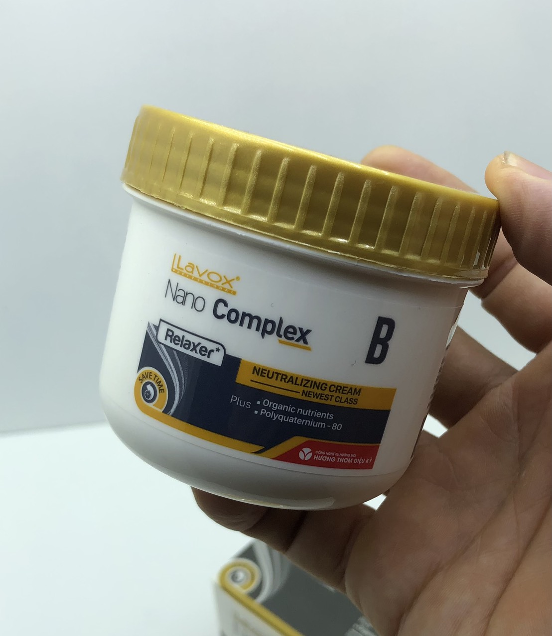 Thuốc Duỗi Tóc Tại Nhà Phục Hồi Tóc Lavox 150ml*2 (Tặng Kèm Bao Tay Và Lược Chải Thuốc)