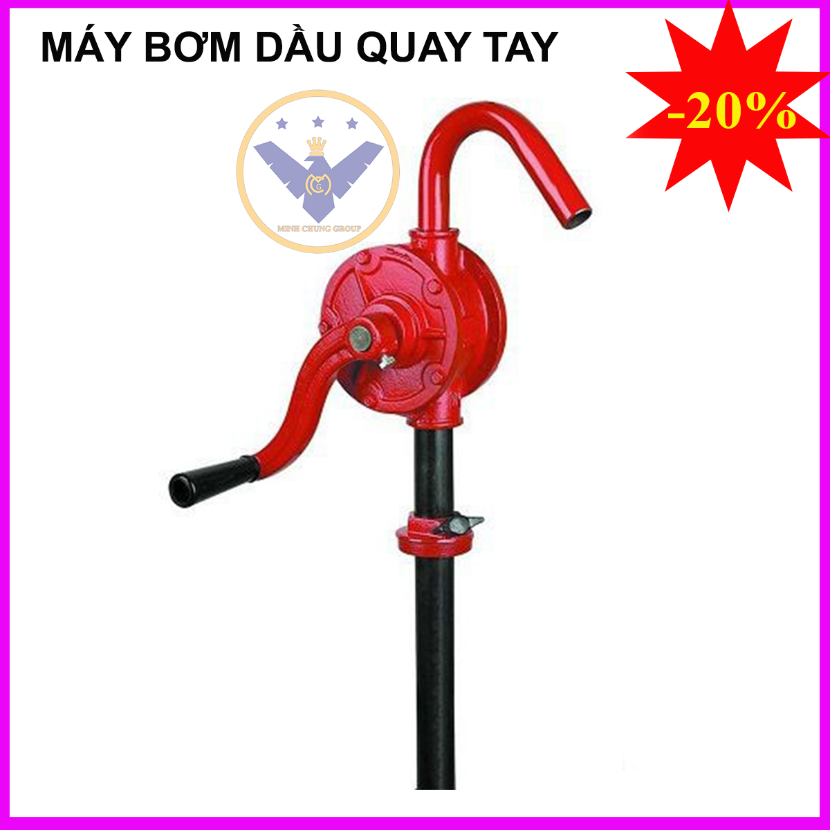 Bơm dầu quay tay cao cấp