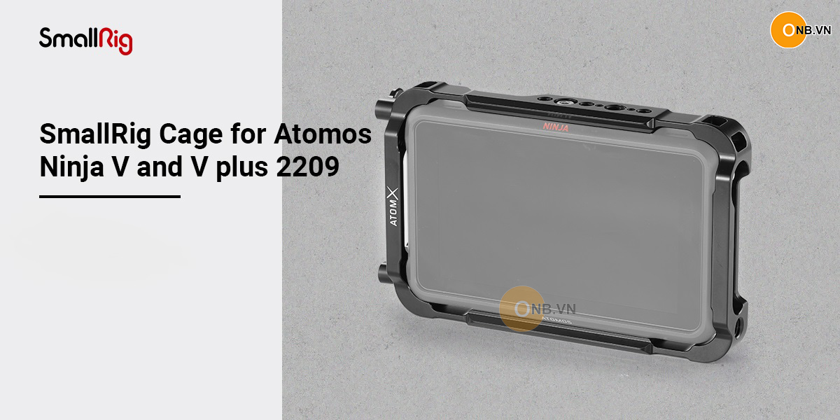 SmallRig Cage for Atomos Ninja V and V plus CMA 2209
