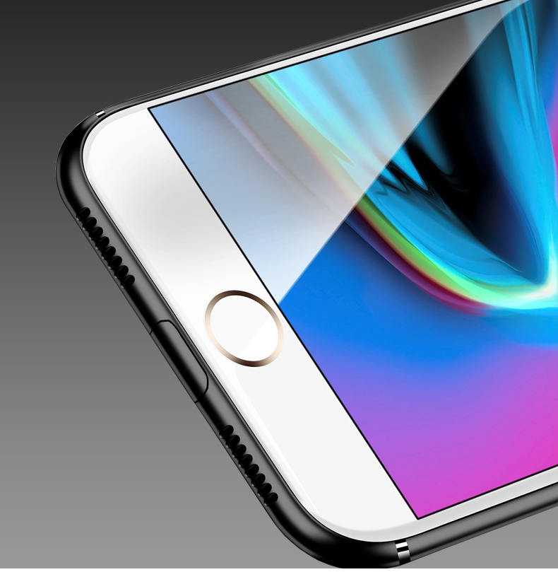 Ốp lưng Iphone 8 Plus dẻo màu siêu mỏng ôm máy cao cấp