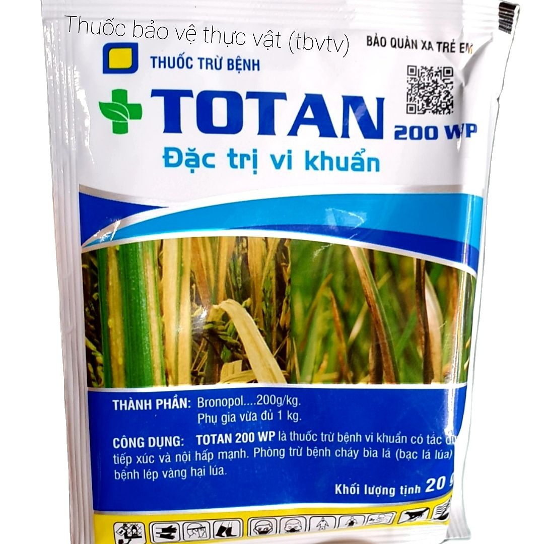 💎 thuốc trừ bệnh cây trồng totan 200wp 🌱 đặc trừ vi khuẩn, nấm bệnh.
