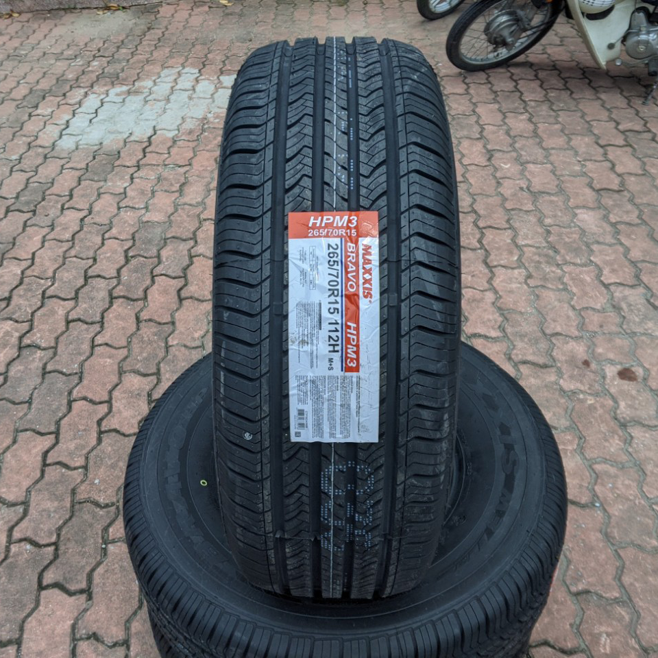Lốp 265/70r15 112h maxxis hp-m3