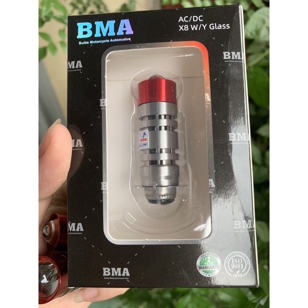 Bóng led bi cầu Dream BMA pha trắng cos vàng