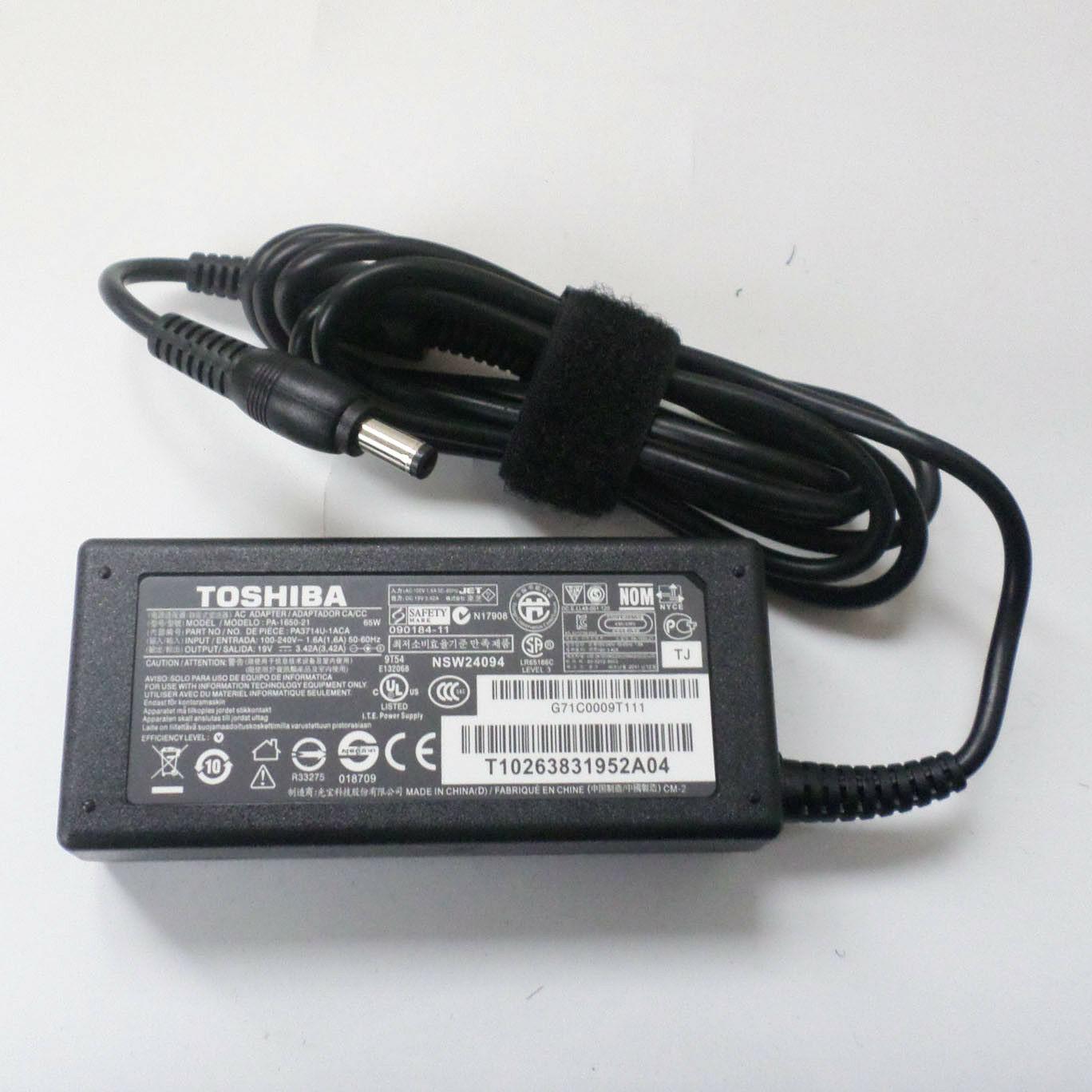 [HCM]SẠC LAPTOP TOSHIBA 19V-3.42A (LOẠI TỐT)