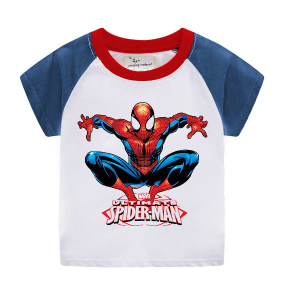 Áo phông cho bé mẫu SPIDER MAN