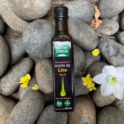Dầu hạt lanh hữu cơ Natur Green 250ml