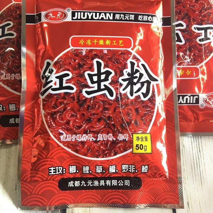 Bột trùn chỉ đỏ trộn mồi câu cá