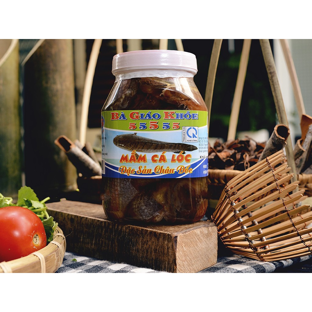 Mắm cá lóc Bà Giáo Khỏe 55555 hũ 500gr - Châu Đốc