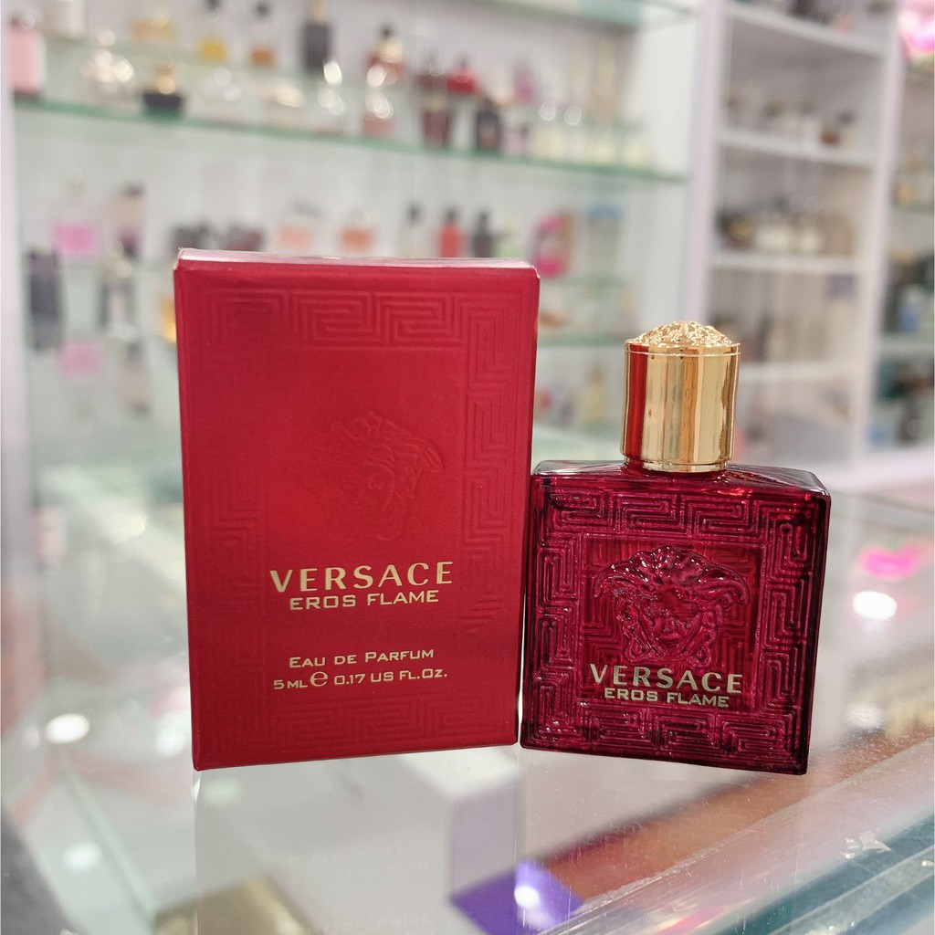 Nước hoa nam versaceee đỏ mini 5ml chuẩn