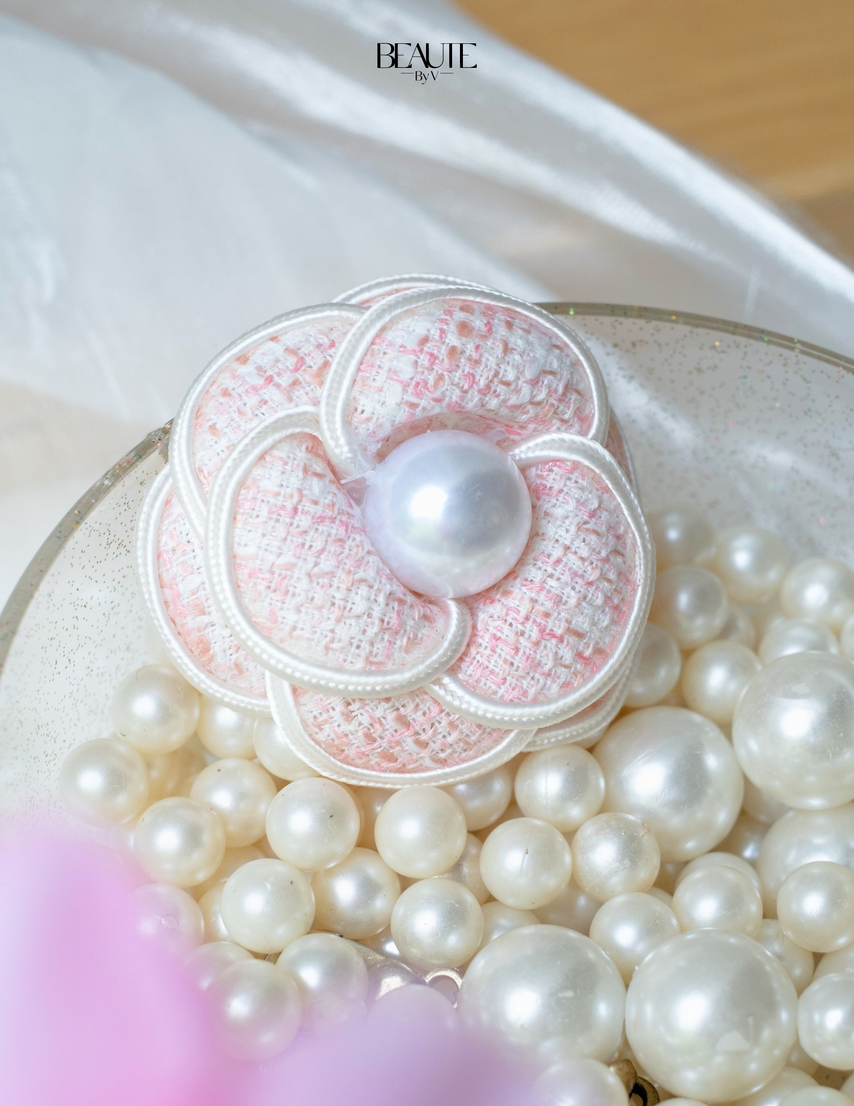 BEAUTEBYV - Phụ kiện cài áo vải nhiều mẫu