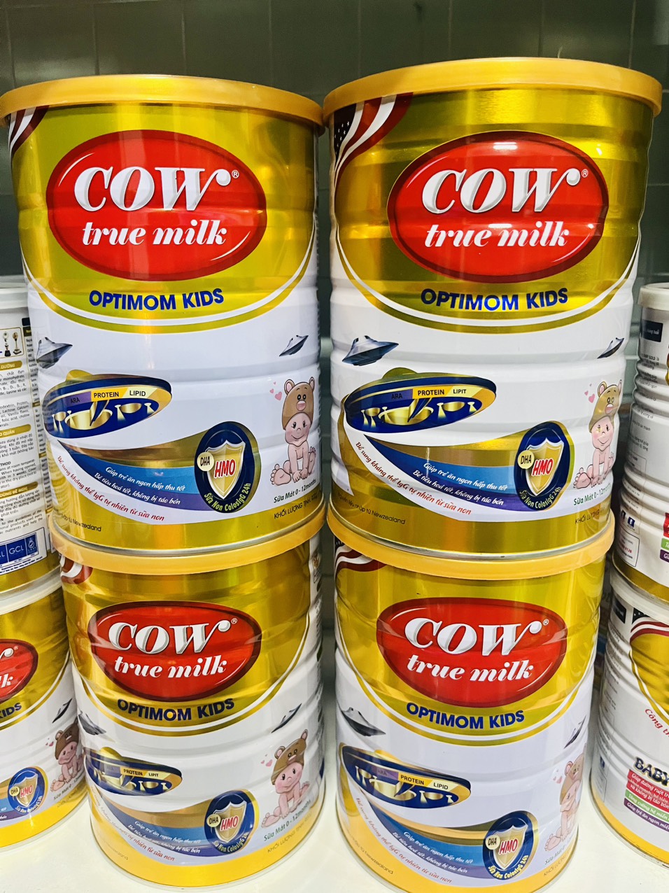Sữa Cow True Milk OPTIMOM KIDS (có tặng quà)