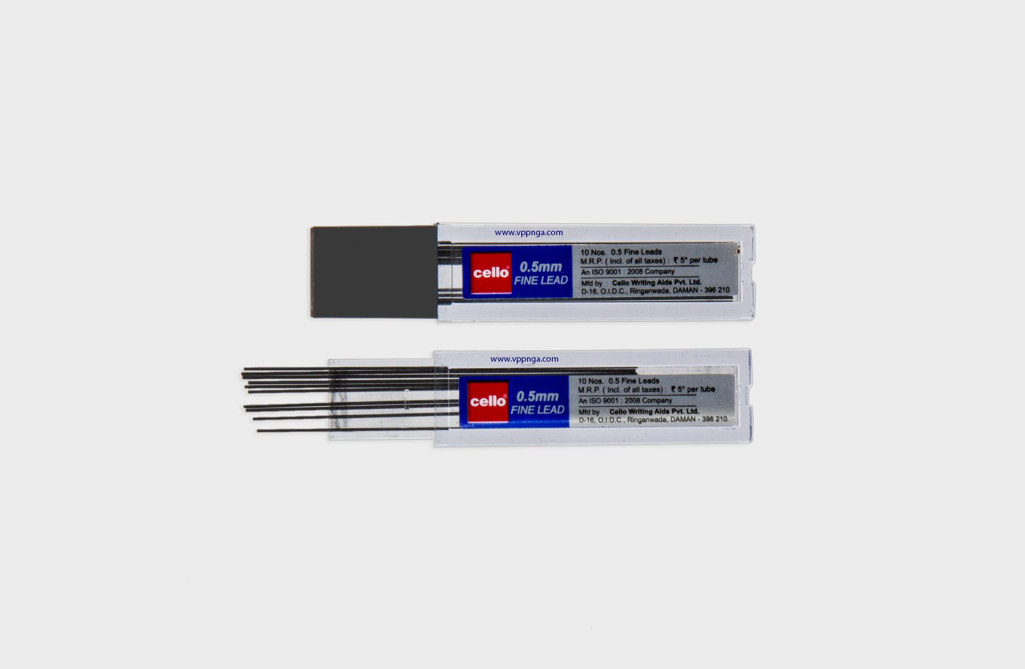[HCM]Bộ 2 hộp ruột chì bấm Cello Fine 2B 0.5