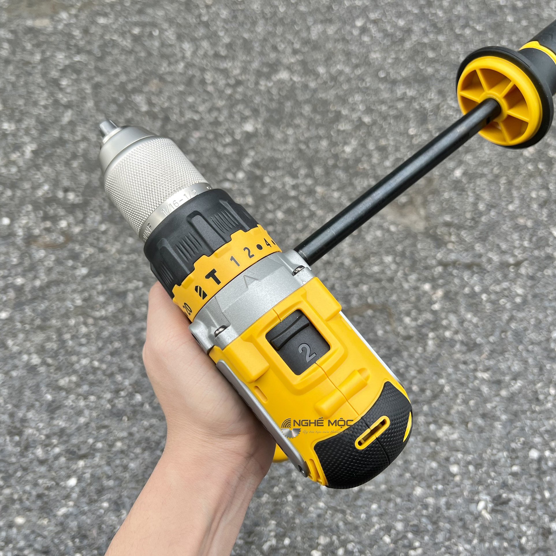 Máy Khoan dùng pin D20 -ID1390BL Dekton (dùng được chân pin Dewalt)